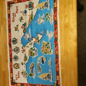 Cinque Terre tea towel